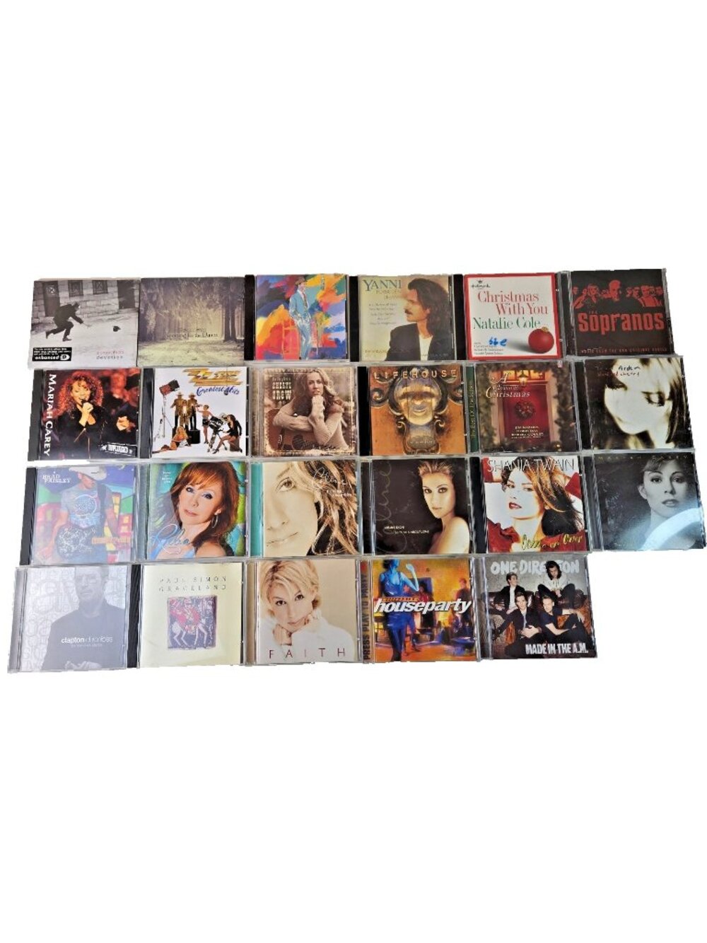 20+ CD Music Lot Bundle Mix of Hits Mariah Carey, Celine Dion, Frank Sinatra